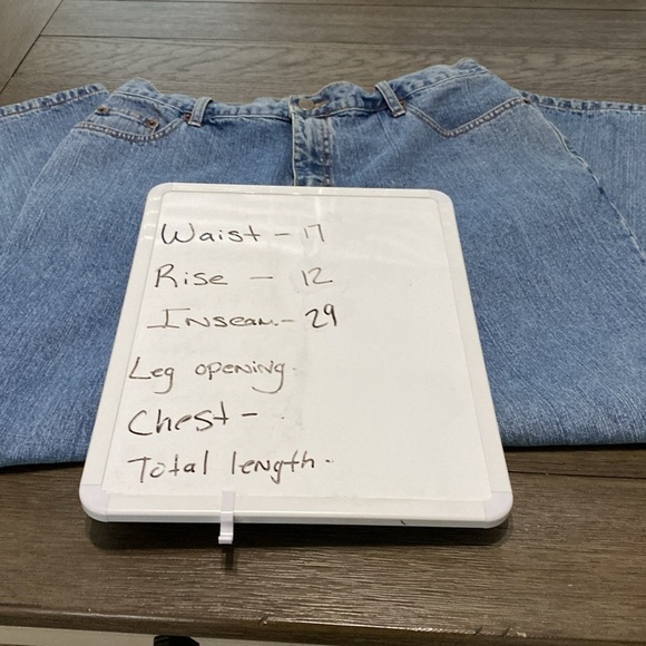 NWT lane Bryant Venezia denim Straight leg jeans | Size 16P - Picture 3 of 9